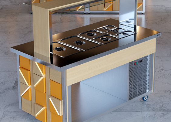 Шведский стол Luxstahl Pixel (Пиксель)