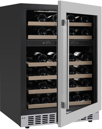 ШКАФ винный Libhof Connoisseur CXD-46 silver под столешницу (libcxd46s ...